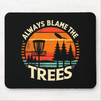 Disc-Golf-Spieler Golfspieler Golfspieler gibt imm Mousepad