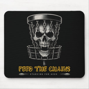 Disc Golf Spieler - Lustige Feed The Chains Mousepad