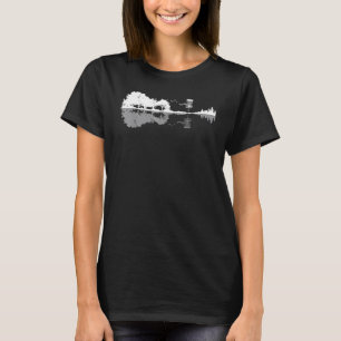 Disc Golf Sunset Gitarrist Player Golf G T-Shirt