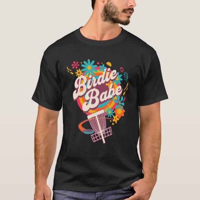Disc Golf   Süße Birdie-Babe I T-Shirt (Vorderseite)