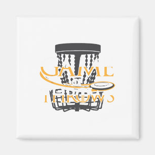 Disc Golf T Shirt für Damen Funny Frisbee Golf Magnet