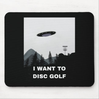 Disc Golf Ufo  Mousepad