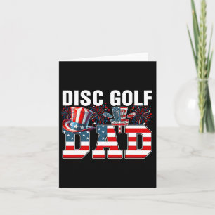 Disc Golf Vater 4. Juli Kostümspielprogramm Matchi Karte