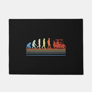 Disc Golf Vintage Disc Golf Lover Golf Gift Fußmatte