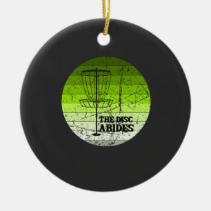 Disc Golf Vintage Keramik Ornament