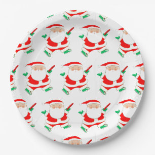 Disc-Golf-Weihnachtsfeier Pappteller