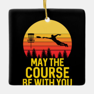 Disc Golf With You Keramikornament