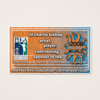 Disc Golfer Craig Prime's WORLDS 2008 Debüt