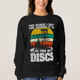 Disc-Golfer Frisbee Golf  Disc Golf Wagen Frisbee Sweatshirt