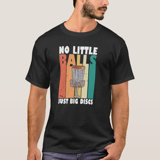 Disc Golfer Putter Flying Disk Throwing Disk T-Shirt (Vorderseite)