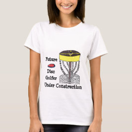 Disc-Golfim bau MutterschaftsShirt T-Shirt