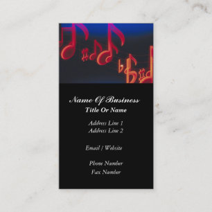 Disc-Jockey-Geschäfts-Karte Visitenkarte