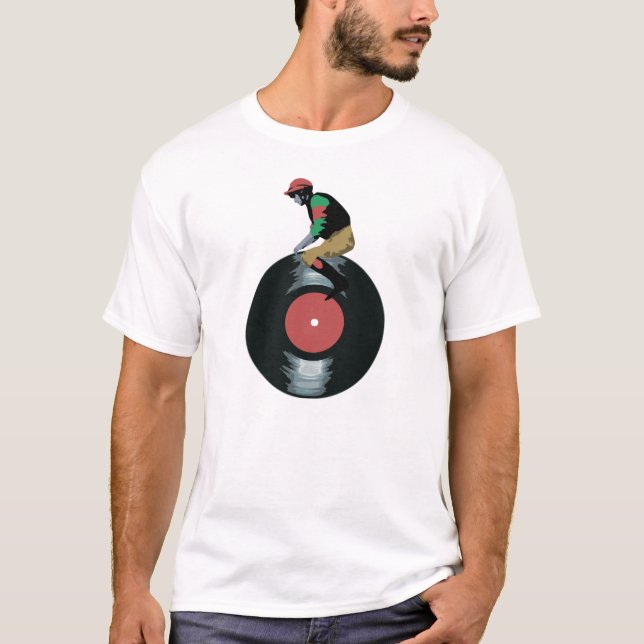Disc-Jockey T-Shirt (Vorderseite)