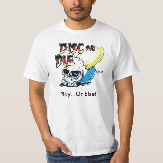 Disc_Or_Die T-Shirt (Vorderseite)