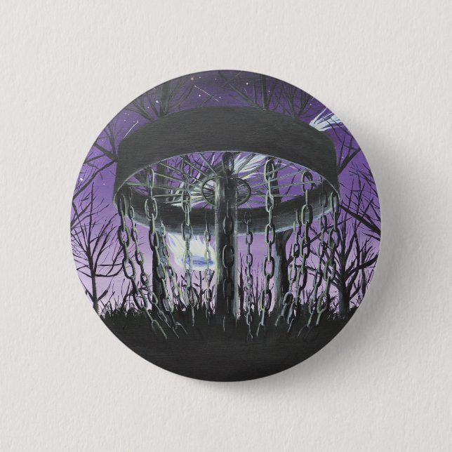 Discgolf Button (Vorderseite)