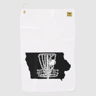Discgolf Iowa - Handtuch für Ihre Disgolf-Tasche