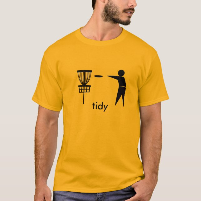Discgolf - ordnen Sie T-Shirt (Vorderseite)