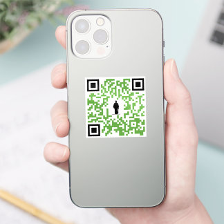 DiscipleDojo QR Aufkleber