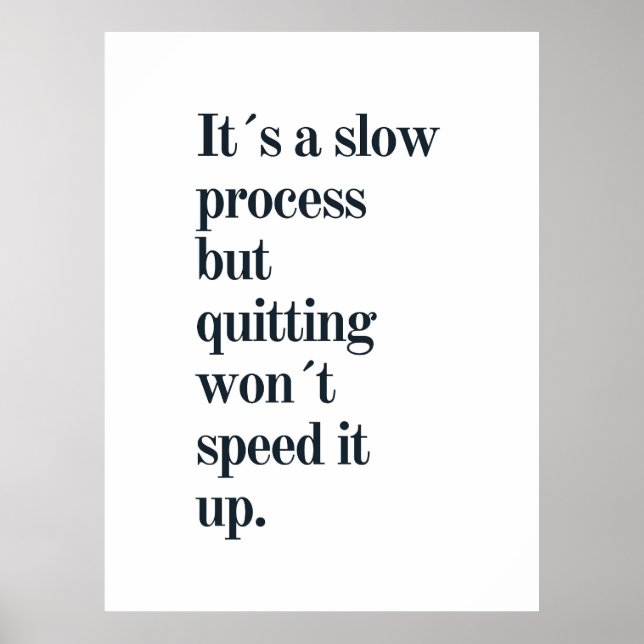 Discipline Inspiration Zitat Poster (Vorne)