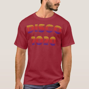 Disco 2020 Lustig Vintage Aussehend 70er 80er T-Shirt