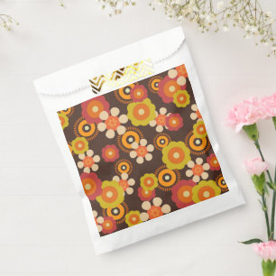 Disco 70er 60er Retro Blume Pop Kultur Geschenktütchen