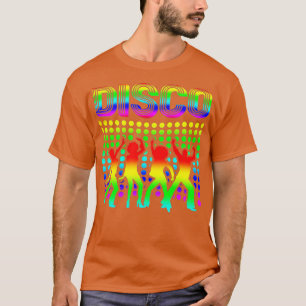 Disco 70er Disco-Thema Vintage Retro Tanzen (1) T-Shirt