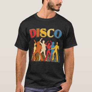 Disco 70er Disco Themenwelt Shirt Vintag Retro