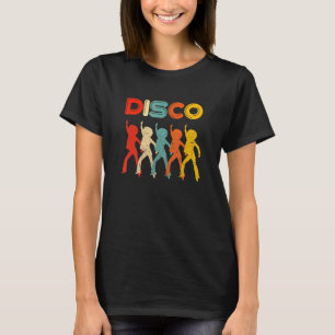 Disco 70er Disco Vintages Retro-Tanzen T-Shirt
