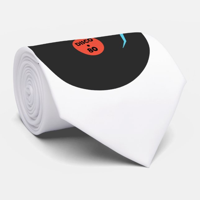 Disco 80 krawatte (Gerollt)