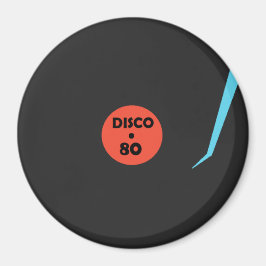 Disco 80 Record Magnet - Dance Party