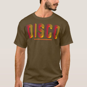 Disco 970er Jahre Stil Flashy Light Vintag Disco T T-Shirt