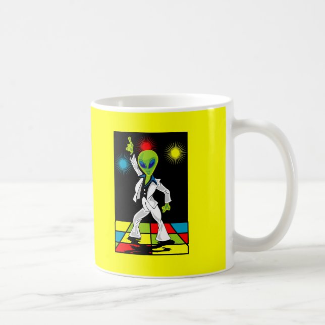 Disco-alien Tasse (Rechts)