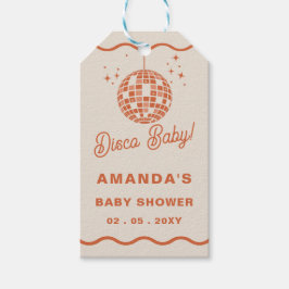 Disco Baby Retro Groovy Disco Kinderdusche Geschenkanhänger