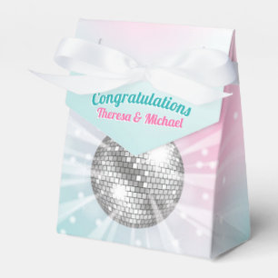 Disco Ball Baby Shower Groovy Geschenkschachtel