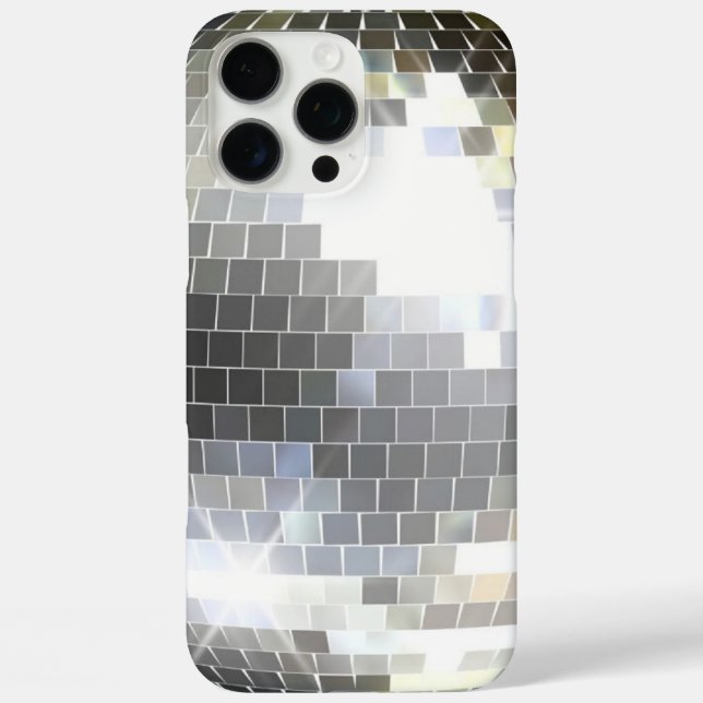 Disco Ball Case-Mate iPhone Hülle (Rückseite)