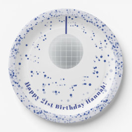 Disco Ball Dancer Pappteller