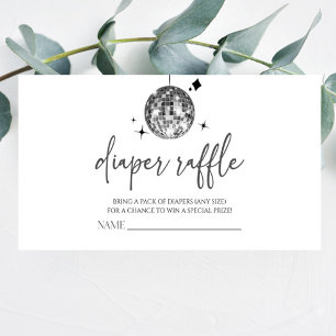 Disco-Ball 'Disco Baby' Kinderdusche Windschutzsch Begleitkarte