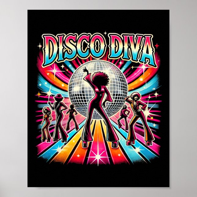 Disco Ball Disco Poster (Vorne)