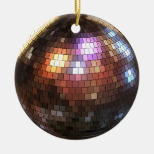 Disco Ball Keramik Ornament