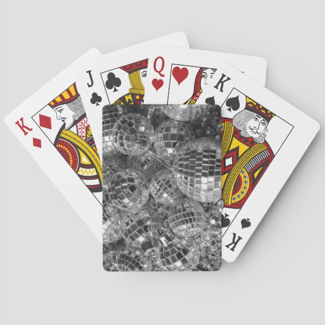 Disco Ball Ornaments Spielkarten (Rückseite)