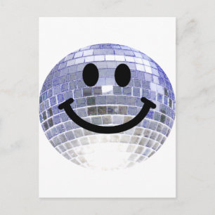 Disco Ball Postkarte