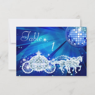 Disco-Ball, Prinzessin Coach u. Pferdedoppeltes Einladung
