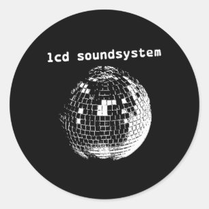 Disco Ball Runder Aufkleber