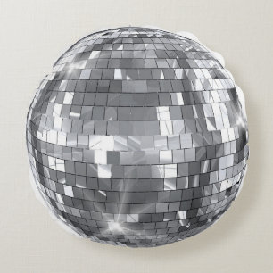 Disco Ball Rundes Kissen