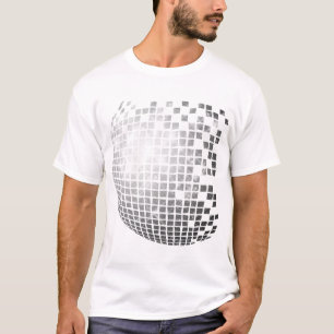 Disco-Ball-Spaß-Retro T - Shirt
