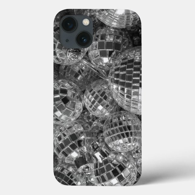 Disco-Ball-Verzierungen Case-Mate iPhone Hülle (Rückseite)