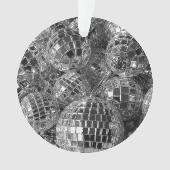 Disco-Ball-Verzierungen Ornament (Vorderseite)