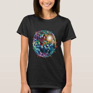 Disco Ball Vintag Retro House Diskothek c T-Shirt