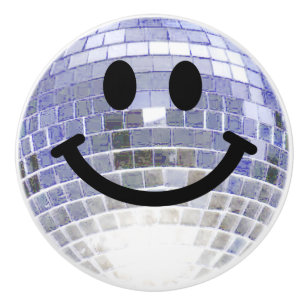 Disco-Ballgesicht Keramikknauf