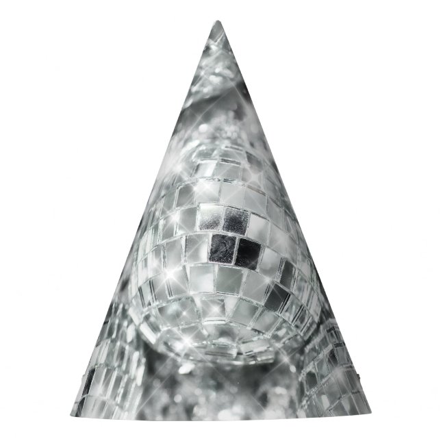 Disco Balls Glam #1 #retro #wall #art Partyhütchen (Vorderseite)